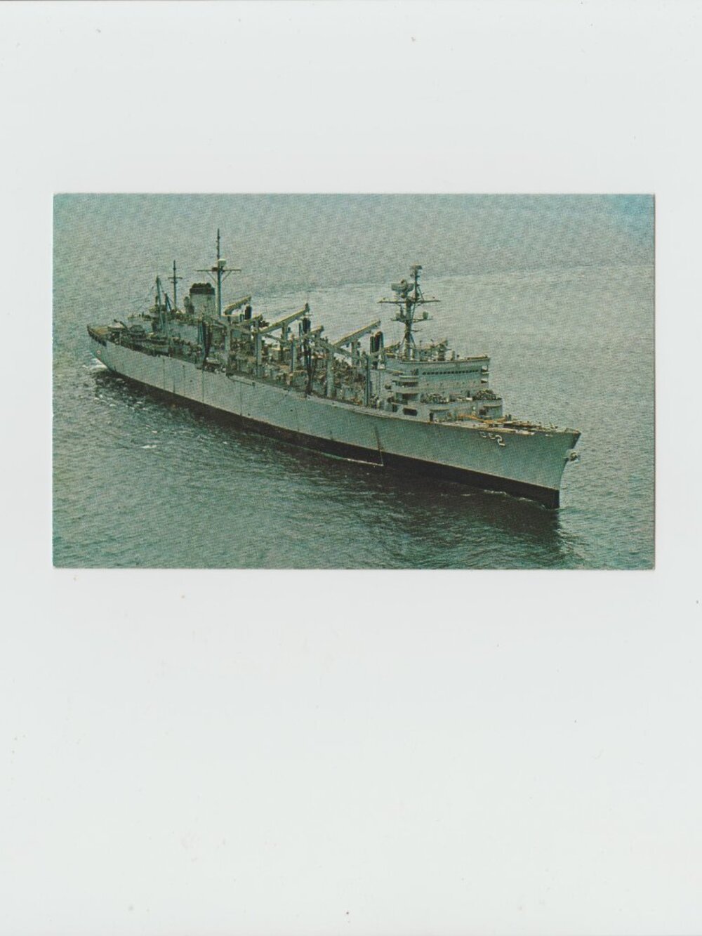 U.S.S. Camden ( AOE - 2) Postcard